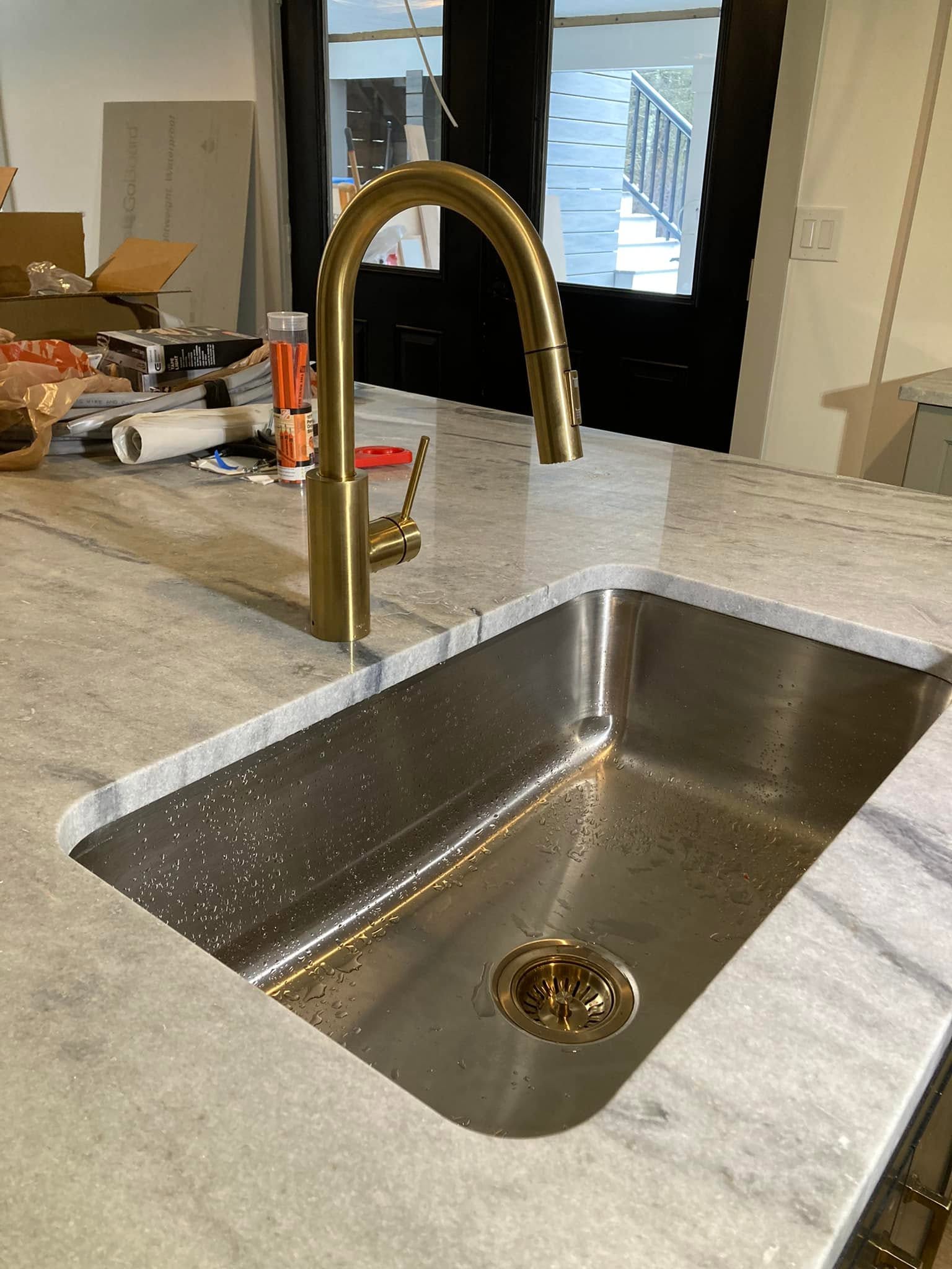 Finished bathroom remodel
